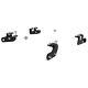 16427 Curt Hitch Mount Kit For Ram 2500 2014-2022