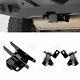 2'' Rear Receiver Hitch + D-ring Brackets Kit For Jeep Wrangler Jl 2018-20 21 22