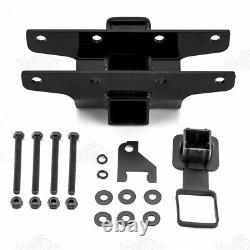 2'' Rear Receiver Hitch + D-Ring Brackets Kit For Jeep Wrangler JL 2018-20 21 22