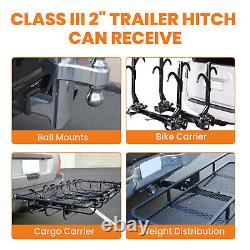 2 inch Trailer Towing Hitch Receiver Kit Heavy Duty For Honda Odyssey 1999-2017