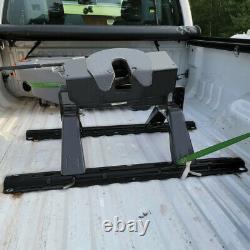 20K 5th Fifth Wheel Mounting Rail Kit Trailer Hitch Mount Fit Reese Pro Series