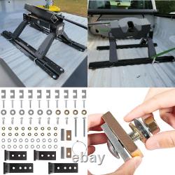 22K 5th Fifth Wheel Mounting Rail Kit Trailer Hitch Mount For Reese Pro #30035
