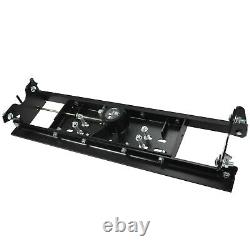 30,000 lbs Double Lock Gooseneck Trailer Hitch Kit Black For 2015-2020 Ford F150