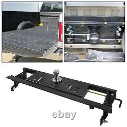 30,000 lbs Double Lock Gooseneck Trailer Hitch Kit For 2015-2020 Ford F150 F-150