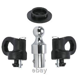 60692 Puck System Gooseneck Hitch 2-5/16 Ball Kit For Chevy GMC 2500 Ford F-250