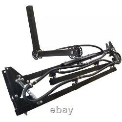 7 Nozzle Hitch Mount Boom Kit for UTVs 300° Adjustment, Ideal for Spraying Lawns