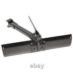 Adjustable 42'' Sleeve Hitch Tow Behind Rear Scrape Blade Kit For ATV Snow Plow