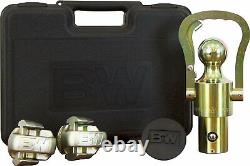 B&W OEM Puck System Gooseneck Ball & Safety Chain Kit for GM, Ford, Nissan