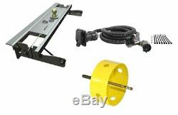 B&W Turnoverball Gooseneck Hitch withHole Saw & 7' Wiring Kit for Chevrolet/GMC