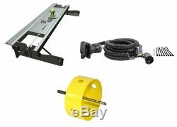 B&W Turnoverball Gooseneck Hitch withHole Saw & Wiring Kit for Chevrolet/GMC Truck
