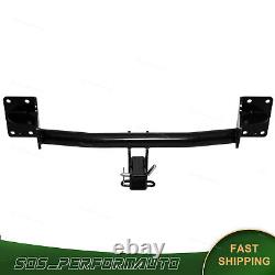 Black 2 Class-3 Trailer Hitch Receiver Rear Bumper Tow Kit Fit For 07-14 BMW X5