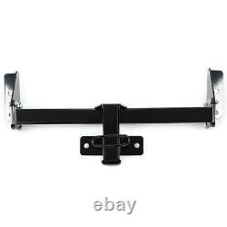 Black Steel Class 4 Trailer Hitch & Wiring Kit For 2016-2023 Toyota Tacoma