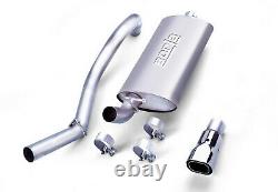 Borla 14728 2.25 Cat-Back Exhaust for 1997-99 Jeep Wrangler 2.5L 4.0L witho Hitch