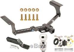 COMPLETE TRAILER HITCH PACKAGE With WIRING KIT FOR 13-17 TOYOTA RAV4 CLASS 3 REESE