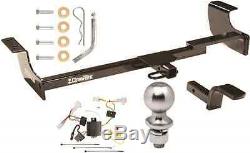 COMPLETE TRAILER HITCH PACKAGE With WIRING KIT FOR 2004-2009 TOYOTA PRIUS DRAWTITE