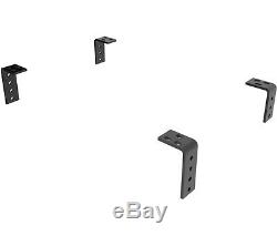 CURT BASE RAIL KIT with UNIVERSAL BRACKETS FOR 5TH WHEEL TRAILER HITCH 16100
