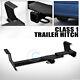 Class 1 Trailer Hitch Receiver Rear Bumper Tow Kit 1.25 For 04-09 Toyota Prius
