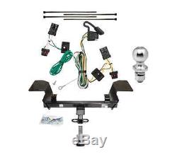 Class 2 Trailer Hitch Receiver Tow Kit with Wiring & 1-7/8 Ball for 00-05 Impala
