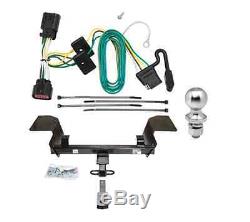 Class 2 Trailer Hitch Receiver Tow Kit with Wiring & 1-7/8 Ball for Chevy Impala