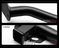 Class 3/Iii Matte Blk Hitch Receiver Rear Tube Towing For 05-12 Ford Escape Suv