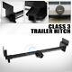 Class 3 Matte Blk Receiver Bumper Tow Kit 2 Rv Trailer Hitch For Up 72 Frame