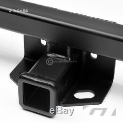 Class 3 Matte Blk Trailer Hitch Receiver Towing 2 For 2013-2018 Pathfinder/Qx60