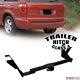 Class 3 Matte Blk Trailer Hitch Receiver Tube Towing For 04-07 Caravan Stow-n-go