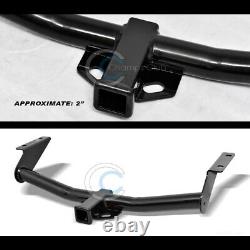 Class 3 Trailer Hitch Receiver Rear Bumper Tow Kit 2 For 02-07 Jeep Liberty SUV