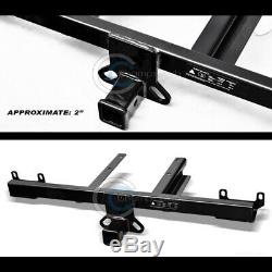 Class 3 Trailer Hitch Receiver Rear Bumper Tow Kit 2 For 06-11 Medcedes W164/ML