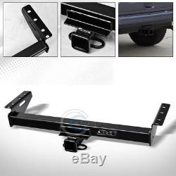 Class 3 Trailer Hitch Receiver Rear Bumper Tow Kit 2 For 84-01 Jeep Cherokee Xj