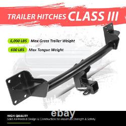 Class-3 Trailer Hitch Receiver Rear Bumper Tow Kit 2 for BMW X5 07-18 X6 14-19