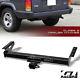 Class 3 Trailer Hitch Receiver Rear Bumper Towing 2 For 1984-2001 Jeep Cherokee