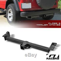 Class 3 Trailer Hitch Receiver Rear Bumper Towing 2 For 1997-2006 Jeep Wrangler