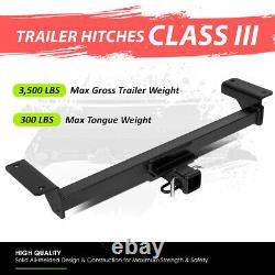 Class-3 Trailer Hitch Receiver Rear Bumper Towing Kit 2 for Acura RDX 07-09