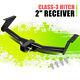Class-3 Trailer Hitch Receiver Rear Bumper Towing Kit 2 For Jeep Liberty 02-07