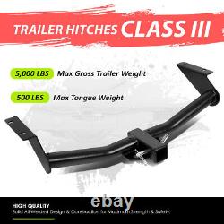 Class-3 Trailer Hitch Receiver Rear Bumper Towing Kit 2 for Jeep Liberty 02-07