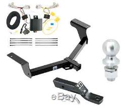Class 3 Trailer Hitch Tow Kit with2 Ball & Wiring for Toyota Rav4