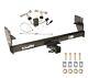 Class 3 Trailer Hitch & Wiring Kit For 2005-2015 Toyota Tacoma 2 Sq