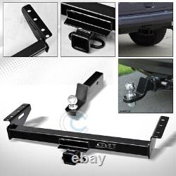 Class 3 Trailer Hitch with2 Loaded Ball Bumper Tow Kit For 84-01 Jeep Cherokee XJ