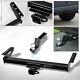 Class 3 Trailer Hitch With2 Loaded Ball Bumper Tow Kit For 84-01 Jeep Cherokee Xj