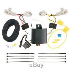Complete Trailer Hitch Tow Pkg with Wiring Kit For 13-18 Toyota RAV4 1-7/8 Ball
