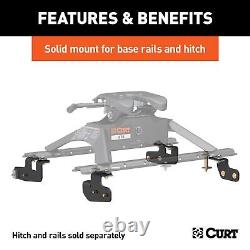 Curt 16427 Fifth Wheel Hitch Brackets Install Kit for Select Ram 2500
