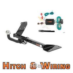 Curt Class 1 Trailer Hitch & Wiring Euro kit with 1-7/8 Ball for 99.5-05 VW Jetta