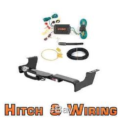 Curt Class 1 Trailer Hitch & Wiring Euro kit with 2 Ball for 04-09 Toyota Prius