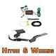 Curt Class 2 Trailer Hitch & Wiring Euro Kit With 2 Ball For 04-09 Cadillac Srx