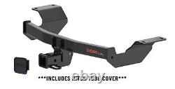 Curt Class 3 Trailer Hitch 2 Receiver with Hitch Tube Cover for Honda CR-V
