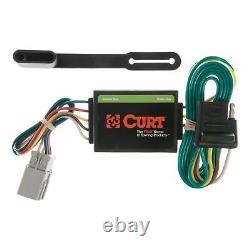 Curt Class 3 Trailer Hitch 2in Receiver Wiring Harness Kit for 02-06 Honda CR-V
