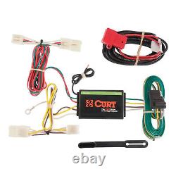 Curt Class 3 Trailer Hitch with Wiring Harness & Ball Mount for 06-12 Toyota RAV4