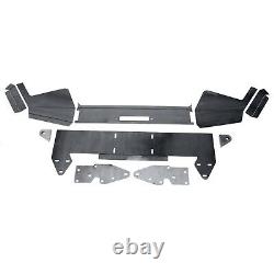 DIY Front Bumper Winch Mount Plate Bare Metal Kit For 1984-2001 Jeep Cherokee XJ