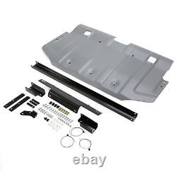 Engine Skid Plate Aluminum Rear With Hitch Kit For Toyota Fj Cruiser 2007-2013